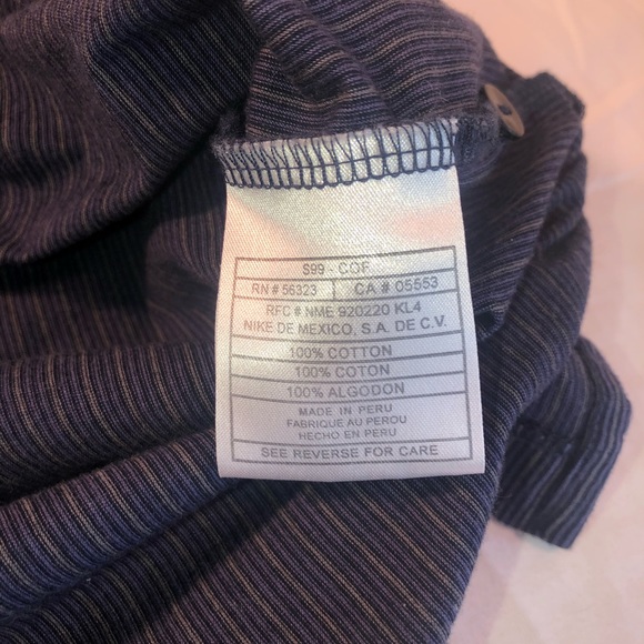 Men’s Nike Golf Striped SS Polo Shirt Size XXL - Picture 5 of 6